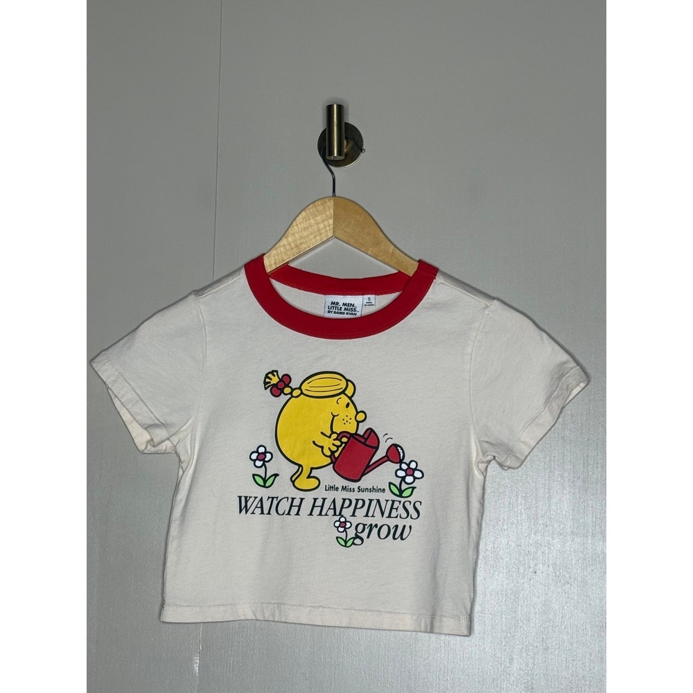 Little Miss Sunshine Samii Ryan Watch Happiness Grow Baby Ringer Tee Small